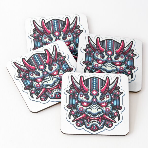 Item preview, Neon Oni: Cyber Demon  designed and sold by Wear Sculpt.