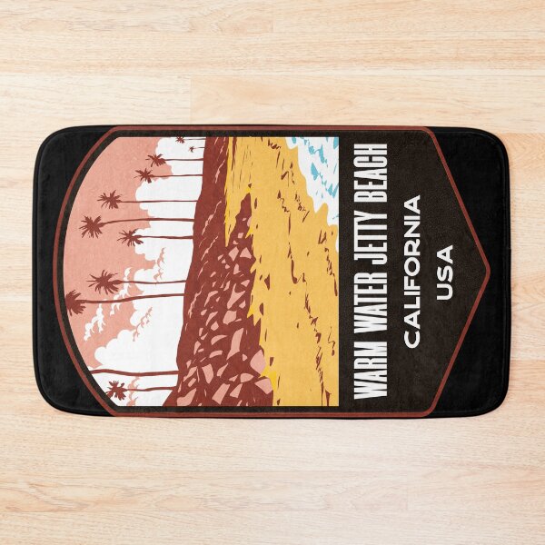 Item preview, Warm Water Jetty Beach California designed and sold by JordanHolmes.