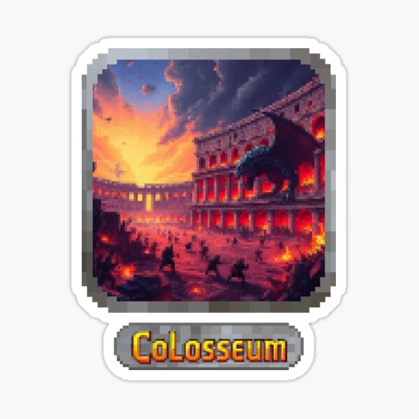 Item preview, Copy of Copy of Pixel RPG - Colosseum designed and sold by Pixels & Popcorn.