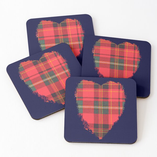 Item preview, Red Tartan Heart designed and sold by Murph's Images.