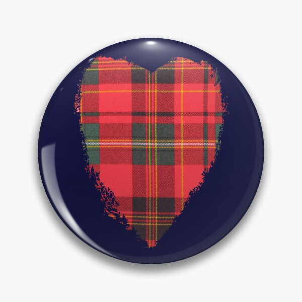 Item preview, Red Tartan Heart designed and sold by Murph's Images.