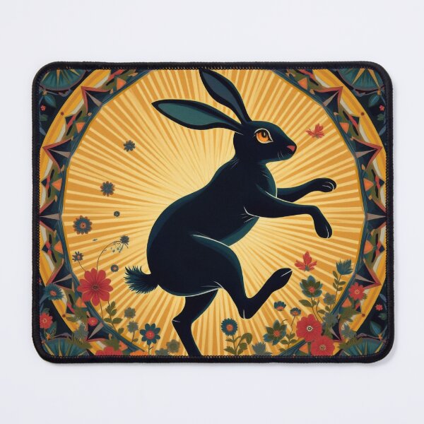 Item preview, Dancing Jackrabbit designed and sold by HabitableMoons.