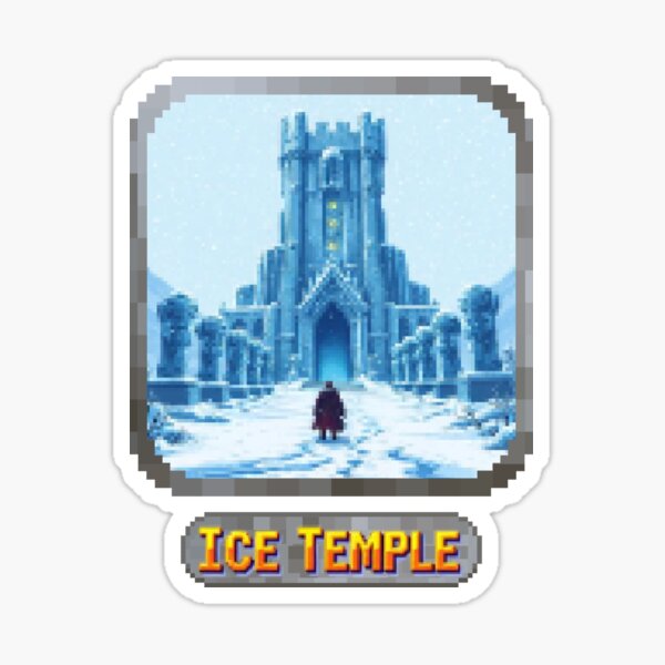 Item preview, Pixel RPG - Ice Temple designed and sold by Pixels & Popcorn.