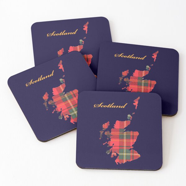 Item preview, Scotland in Red Tartan designed and sold by Murph's Images.