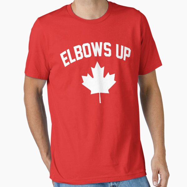 Aperçu de l'œuvre Elbows Up Canada – Fier Canadien créée et vendue par HappyArts90.
