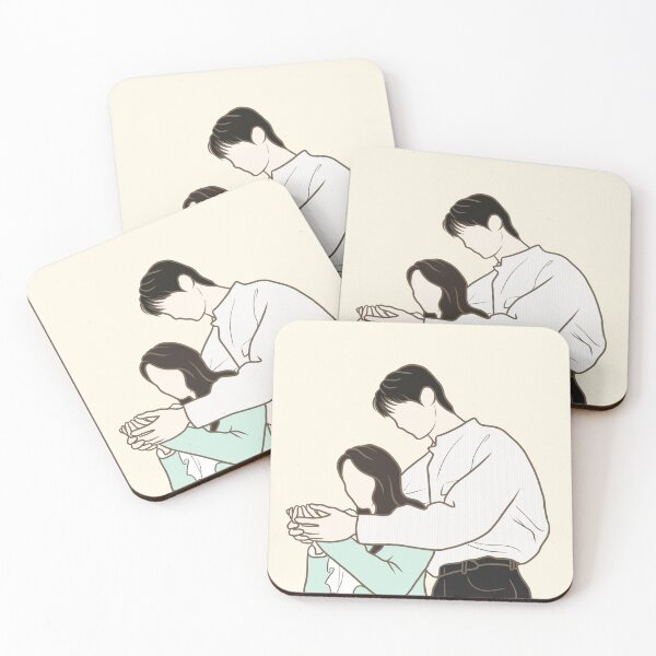 Item preview, Lovely Runner Poster, Kdrama Fanart, Hug Scene Romantic Gift designed and sold by bliss7shop.