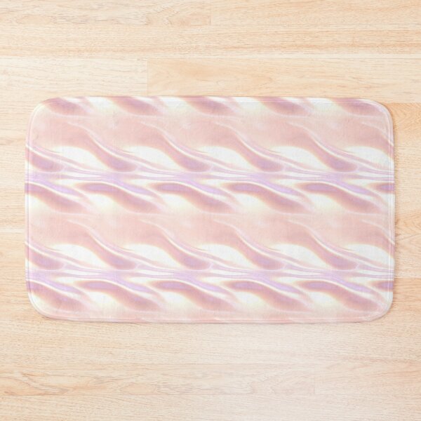 Item preview, Silver to Rose Gold Metallic Waves designed and sold by patternicco.