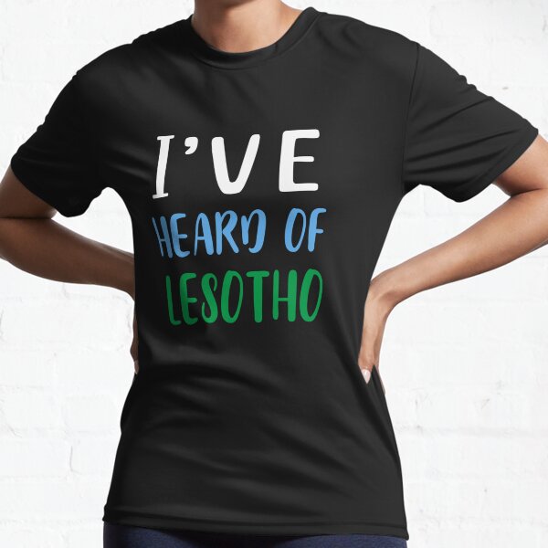 Aperçu de l'œuvre J'ai entendu parler du Lesotho créée et vendue par HeardofLesotho.