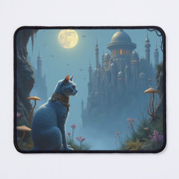 Item preview, Cat Along the Path designed and sold by HabitableMoons.