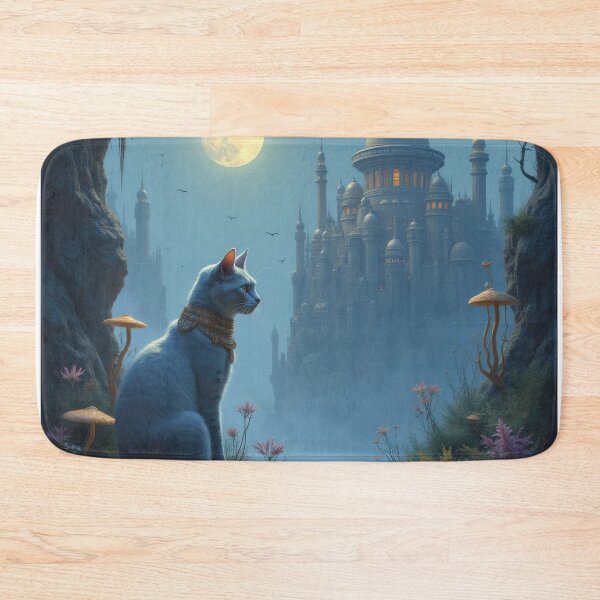 Item preview, Cat Along the Path designed and sold by HabitableMoons.