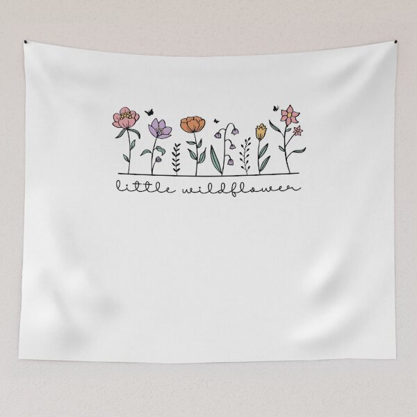 Item preview, Little Wildflower Botanical Line Art designed and sold by JoelFox165.