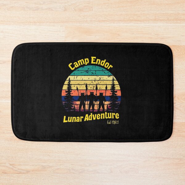 Item preview, "Camp Endor – Lunar Adventure" Retro Sci-Fi Space Exploration Design designed and sold by Colorful-Garden.