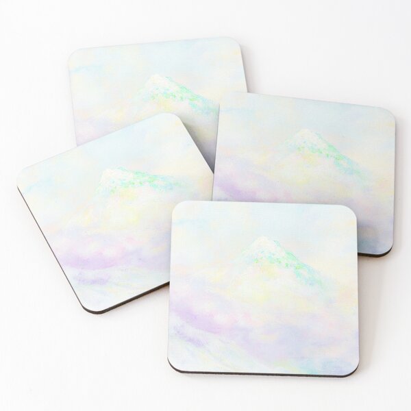 Item preview, Watercolor Pastel Mountain Japan designed and sold by ArtHouseNiklas.