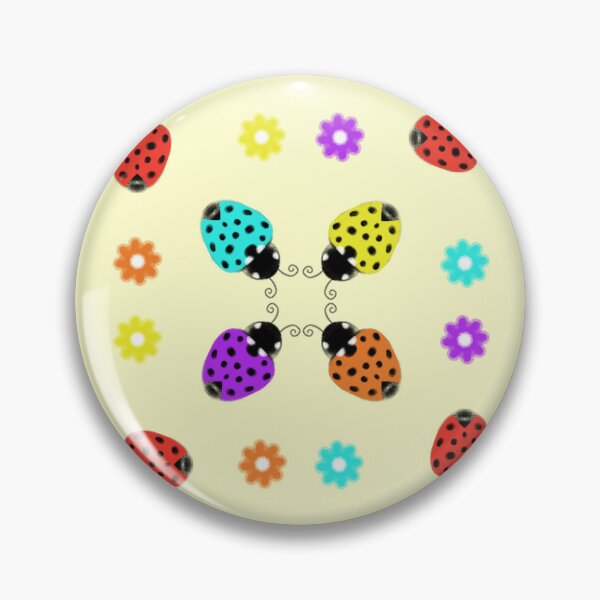 Item preview, Ladybugs (Yellow) designed and sold by Eviesrainbow.