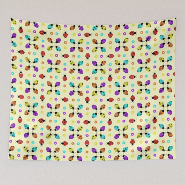 Item preview, Ladybugs (Yellow) designed and sold by Eviesrainbow.