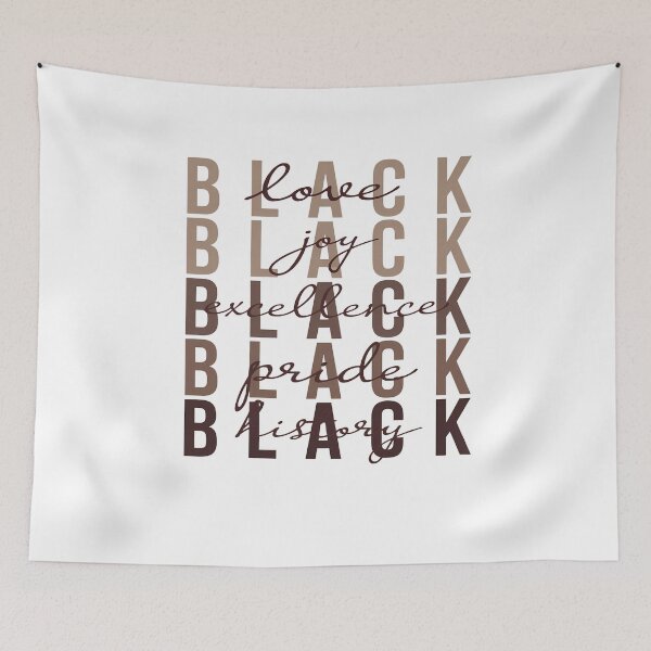 Item preview, Black Excellence Pride Typography designed and sold by JoelFox165.