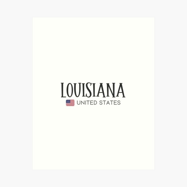 Item preview, Louisiana - United States  designed and sold by StudioRedKoala.