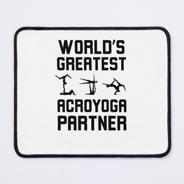 Item preview, World's greatest Acroyoga partner funny Acroyoga humor designed and sold by snowry.