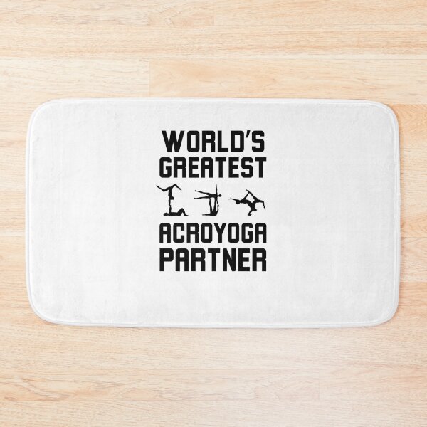 Item preview, World's greatest Acroyoga partner funny Acroyoga humor designed and sold by snowry.