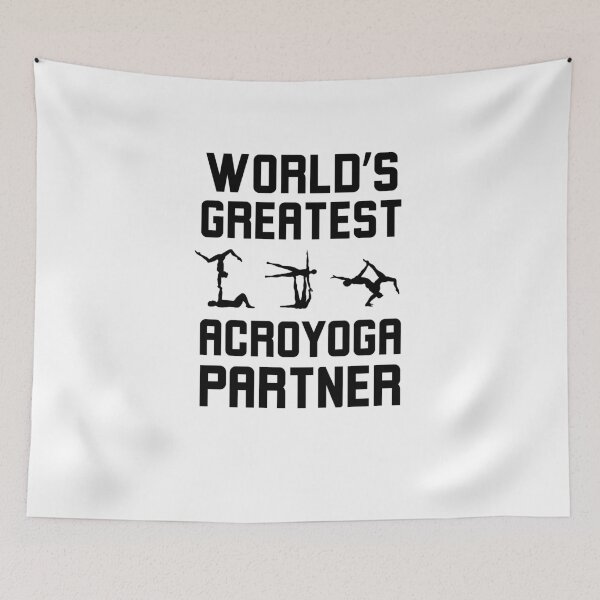 Item preview, World's greatest Acroyoga partner funny Acroyoga humor designed and sold by snowry.