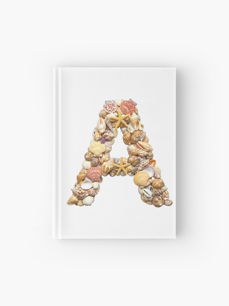 Thumbnail 1 of 3, Journal, SHELLS LETTER A designed and sold by Art-type.