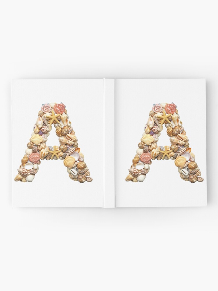Thumbnail 2 of 3, Journal, SHELLS LETTER A designed and sold by Art-type.