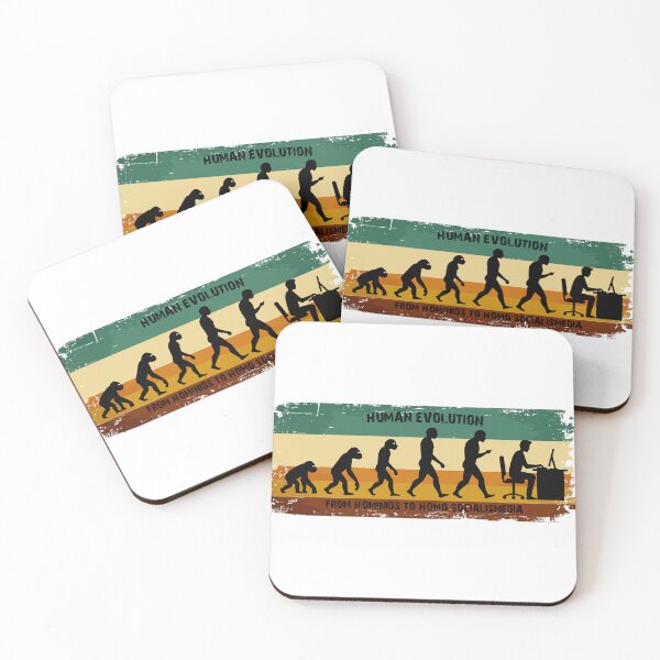 Item preview, The evolution of man - from hominids to homo midiasocialis designed and sold by AFernandesDSG.