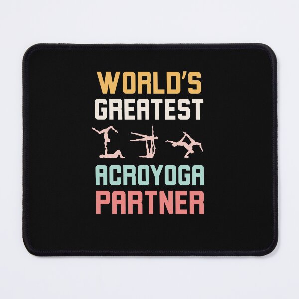 Item preview, Cute World's greatest Acroyoga partner funny Acroyoga humor designed and sold by snowry.