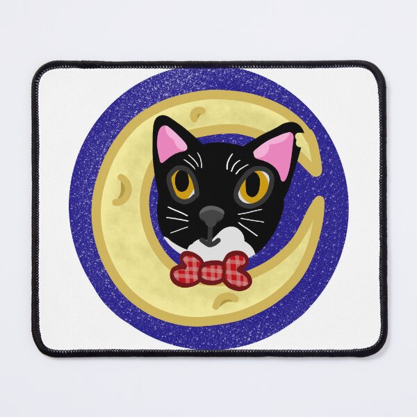 Item preview, moon the cat designed and sold by carolbluestar.
