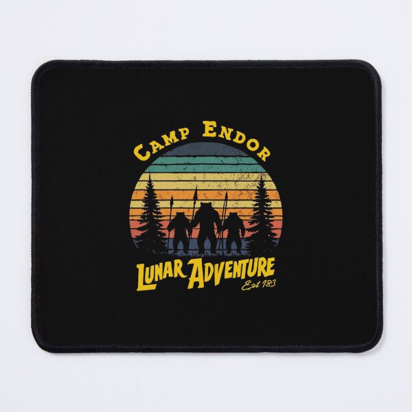 Item preview, "Camp Endor – Lunar Adventure" Retro Sci-Fi Space Exploration Design designed and sold by Colorful-Garden.