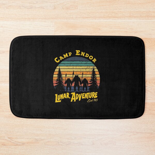 Item preview, "Camp Endor – Lunar Adventure" Retro Sci-Fi Space Exploration Design designed and sold by Colorful-Garden.