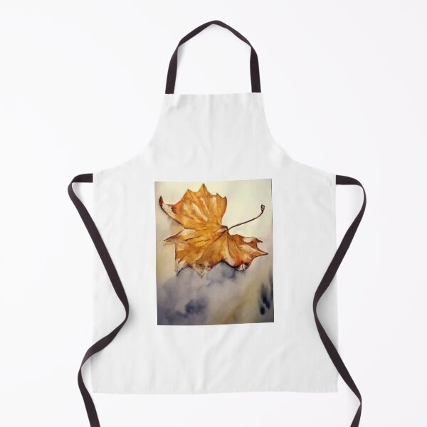 Item preview, autumn leaf watercolor designed and sold by Desenho e Fotografia.