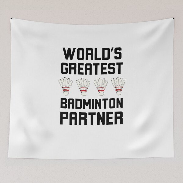 Item preview, World's greatest Badminton partner Badminton player designed and sold by snowry.