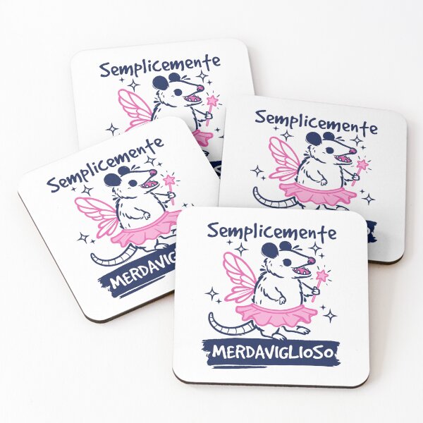 Item preview, Semplicemente merdaviglioso opossum designed and sold by NemiMakeit.
