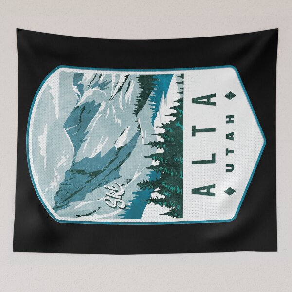 Item preview, Alta Utah Ski Badge designed and sold by JordanHolmes.