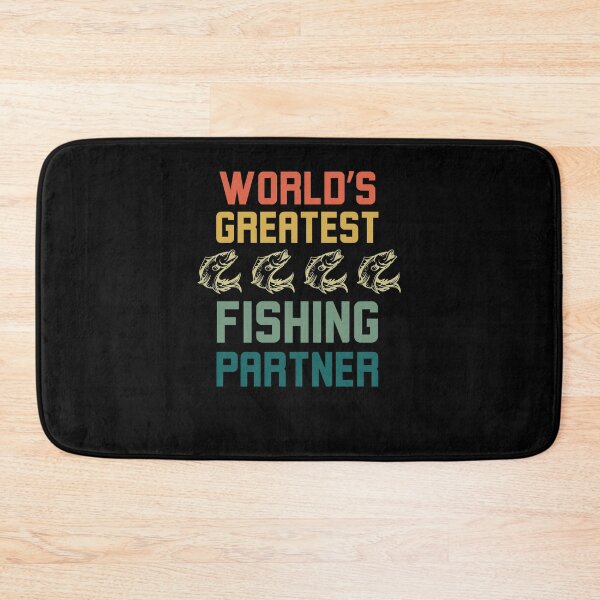 Item preview, Retro World's greatest Fishing partner funny Fishing buddy designed and sold by snowry.