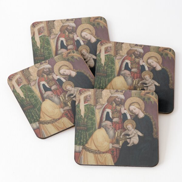 Item preview, Adoration of the Magi, early 1440s. Konrad Laib (German). Oil on panel designed and sold by Vintage Designs +.