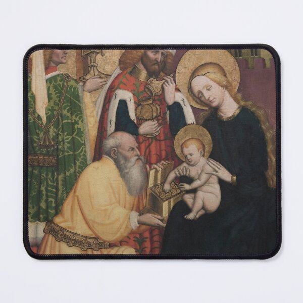 Item preview, Adoration of the Magi, early 1440s. Konrad Laib (German). Oil on panel designed and sold by Vintage Designs +.