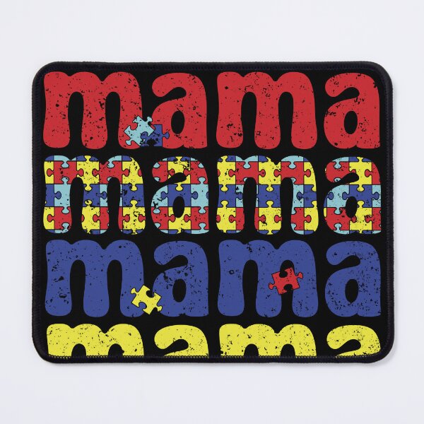 Item preview, Autism Mom Autistic Mama Support Awareness designed and sold by smartrocket.