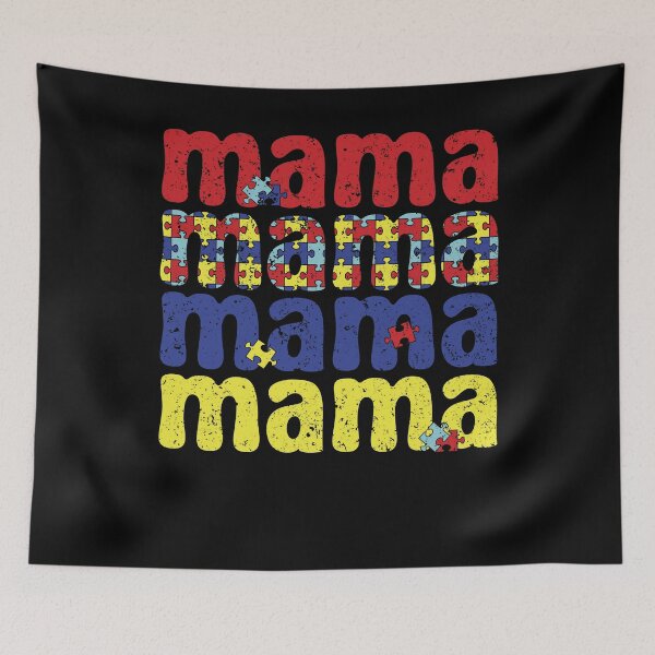 Item preview, Autism Mom Autistic Mama Support Awareness designed and sold by smartrocket.