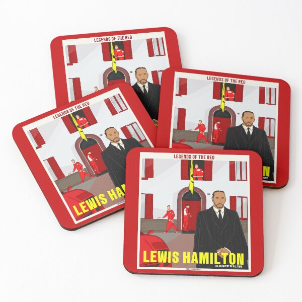 Item preview, Lewis Hamilton Ferrari  designed and sold by artistbarcagirl.