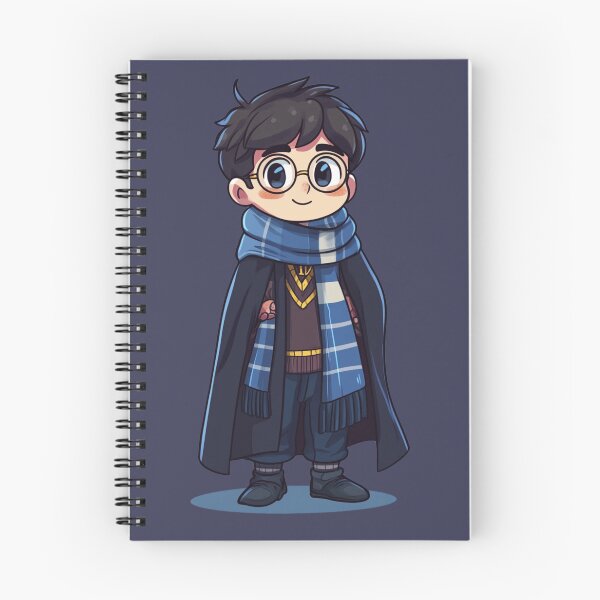 Item preview, Cute Chibi Wizard in Blue House Scarf  designed and sold by AP43-STUDIO.