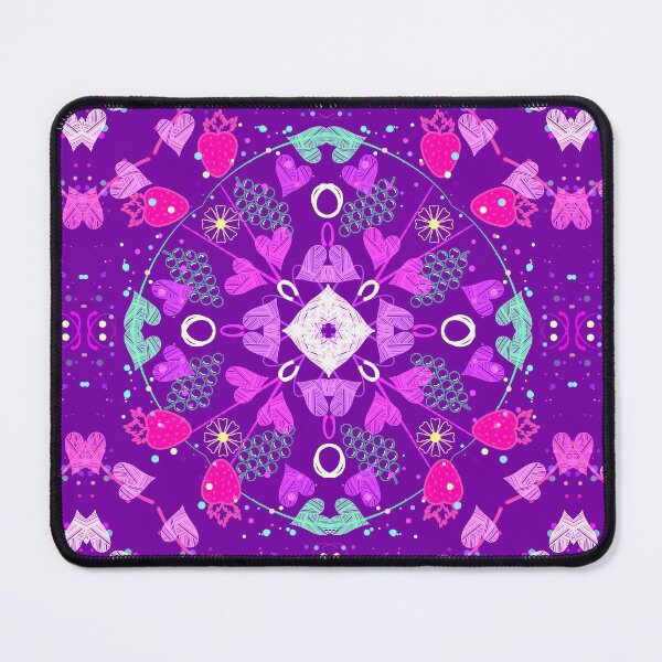 Item preview, Mandala of Hearts and Fruits designed and sold by manoloshoping.