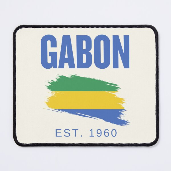 Item preview, Gabon Flag designed and sold by Peerless-Prime.