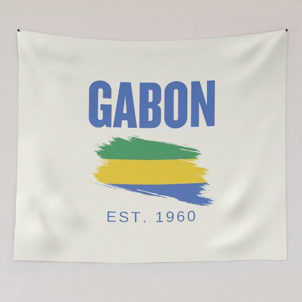 Item preview, Gabon Flag designed and sold by Peerless-Prime.