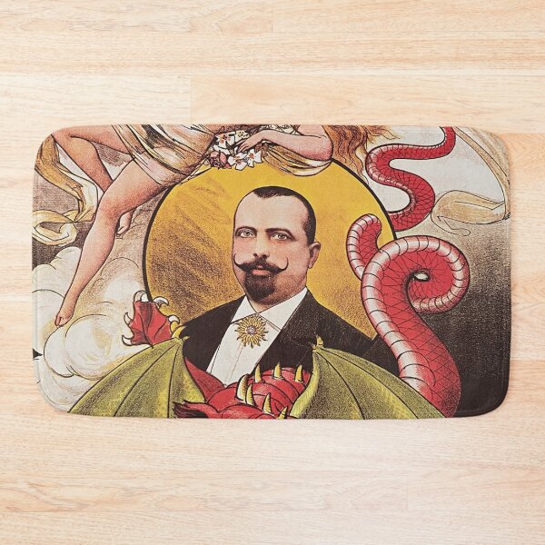 Item preview, Vintage Magic poster Illusionist Roskoff artwork designed and sold by Vintage Designs +.