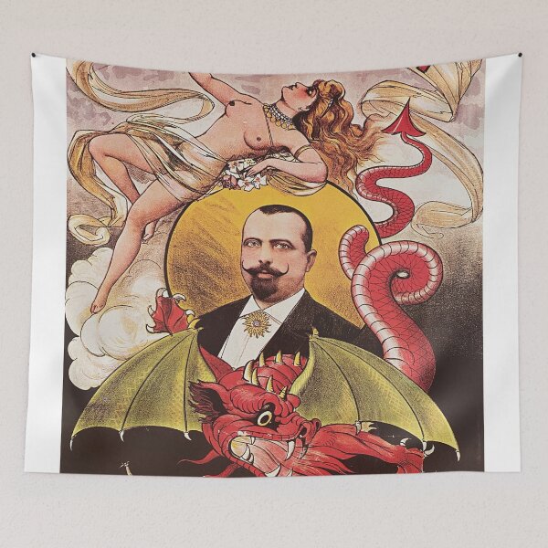 Item preview, Vintage Magic poster Illusionist Roskoff artwork designed and sold by Vintage Designs +.
