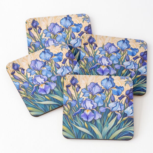 Item preview, Beautiful Irises designed and sold by M-Y-A-R-T-.