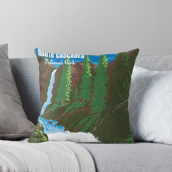 Item preview, Rainbow Falls North Cascades National Park designed and sold by JordanHolmes.