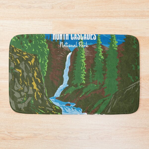 Item preview, Rainbow Falls North Cascades National Park designed and sold by JordanHolmes.